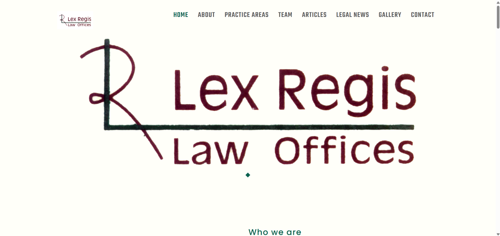 Lex Regis website